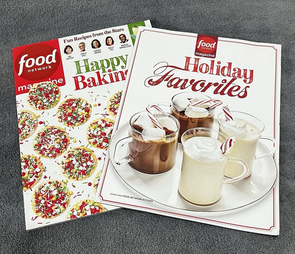 Christmas Favorites Food Network Magazine Easy Holiday Treats, Roasts, & Baking